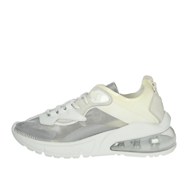 SNEAKERS BASSA CAMP-AURA 136 BIANCO