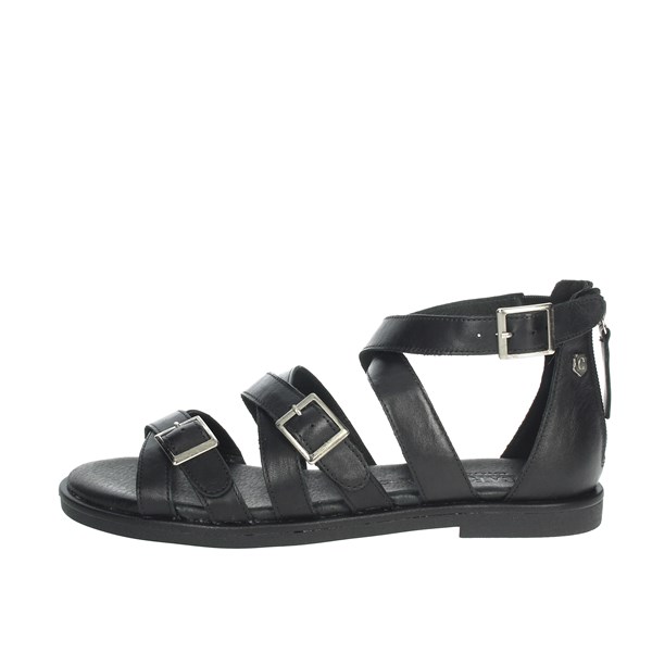 SANDALI BASSI 68260 NERO