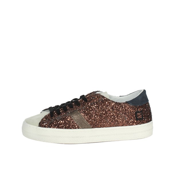 SNEAKERS BASSA W351-HL-GL-BR MARRONE