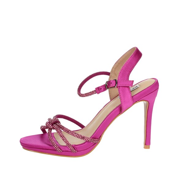 SANDALI CON TACCO K-8031 FUCSIA