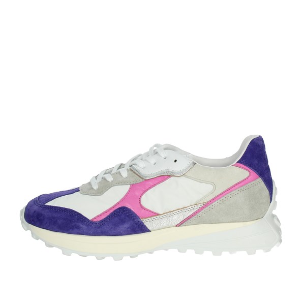 SNEAKERS BASSA VETTA CAMP.292 BIANCO/VIOLA