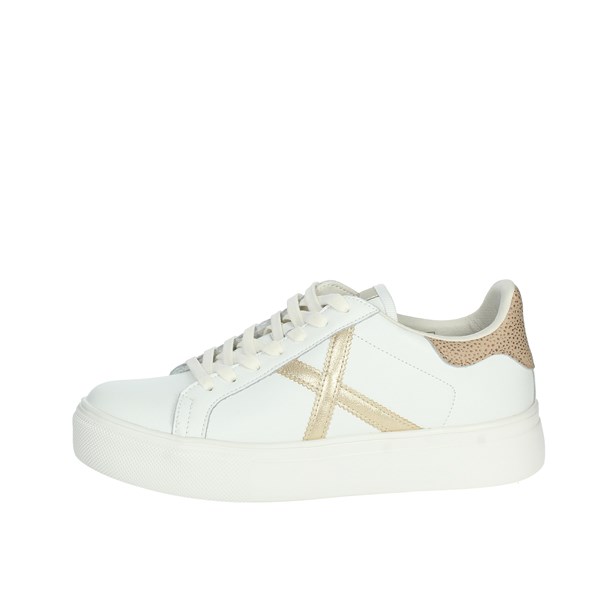 SNEAKERS BASSA 8085052 BIANCO/ORO