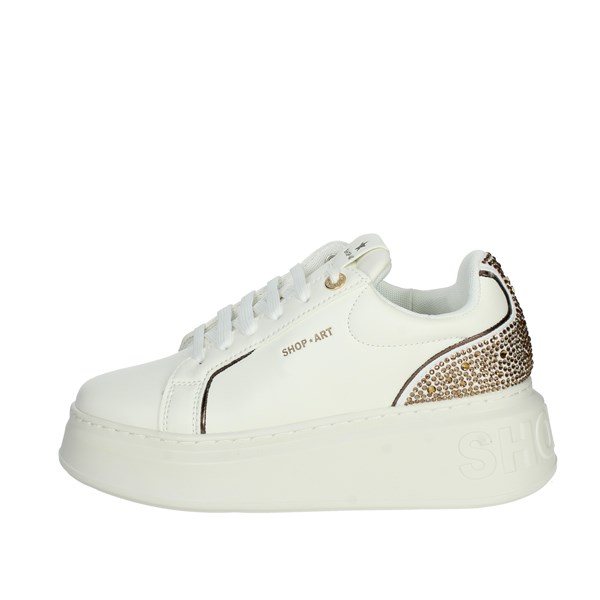 SNEAKERS BASSA SASF230520 BIANCO/BRONZO