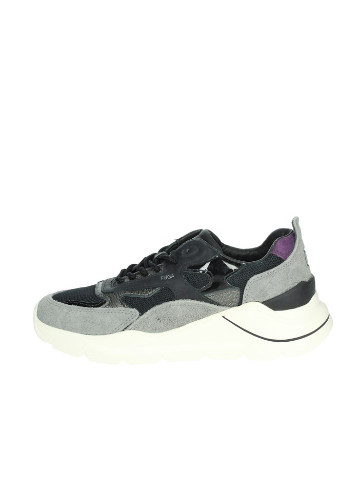 SNEAKERS BASSA W391-FG-HA-BK NERO/GRIGIO