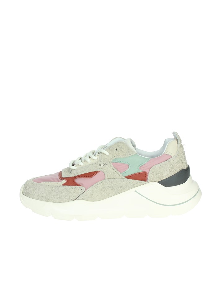 SNEAKERS BASSA W391-FG-HA-PK BEIGE/ROSA