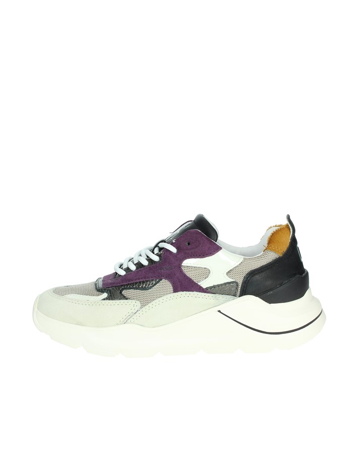 SNEAKERS BASSA W391-FG-DR-BI BEIGE/VIOLA