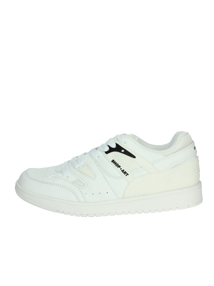 SNEAKERS BASSA CAMP.SHOP 55 BIANCO