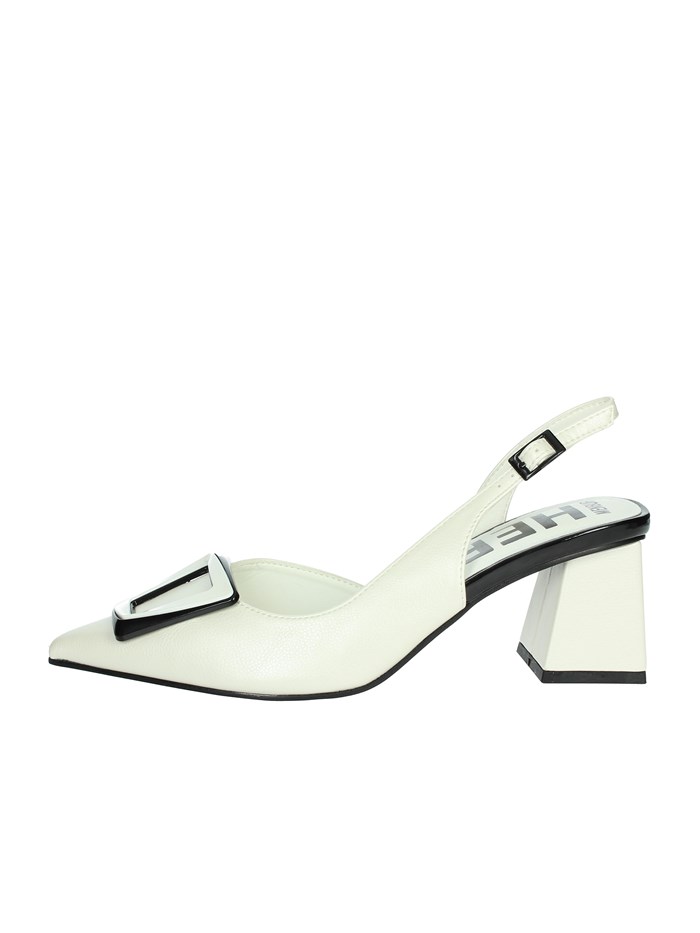 SLINGBACK 24963 BIANCO/NERO