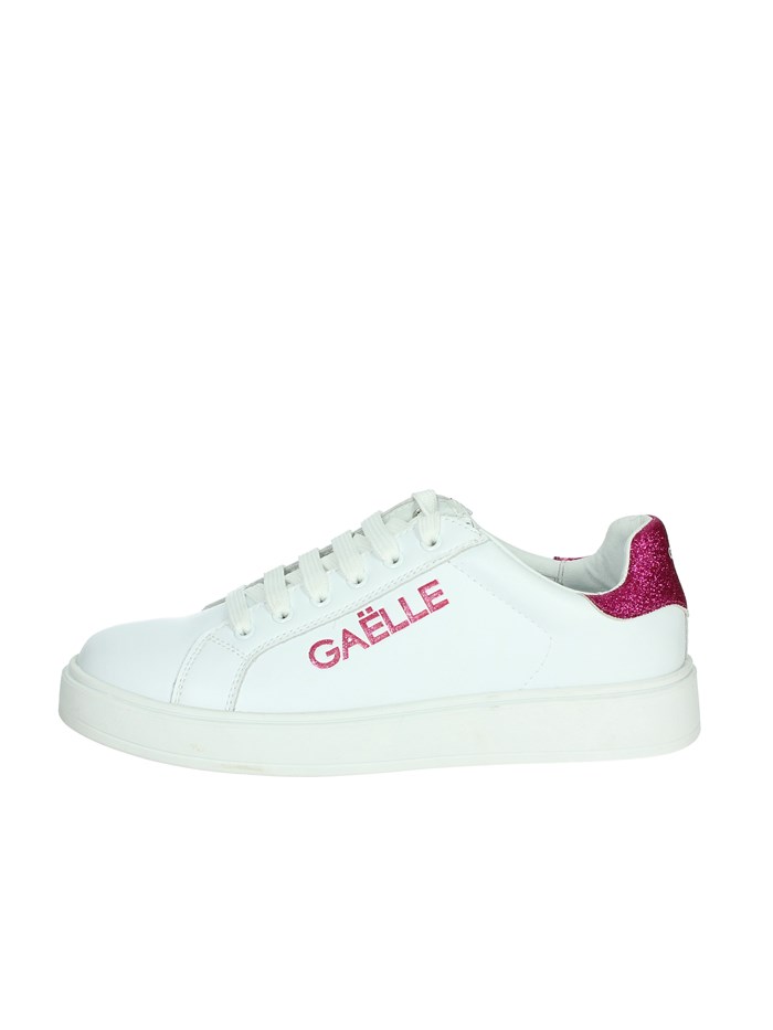 SNEAKERS BASSA GS0026L BIANCO/FUCSIA