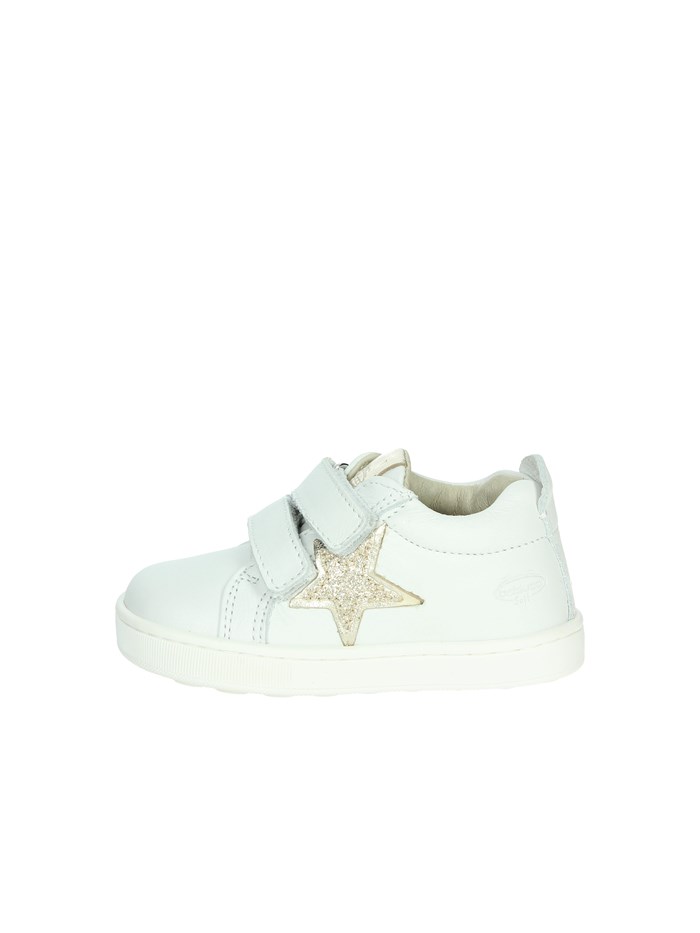 SNEAKERS BASSA CITA6642 BIANCO/ORO