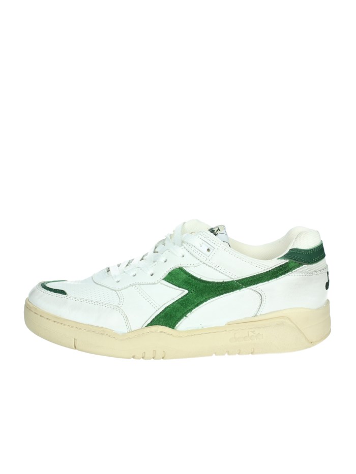 SNEAKERS BASSA 201.180117 01 BIANCO/VERDE