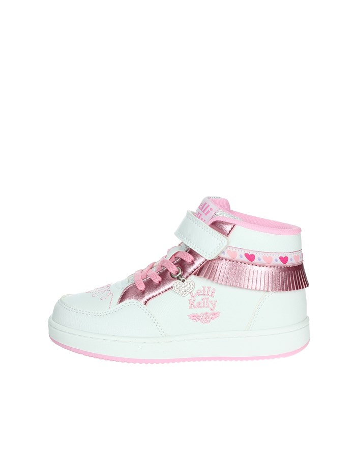 SNEAKERS ALTA LKAA8096 BIANCO/ROSA