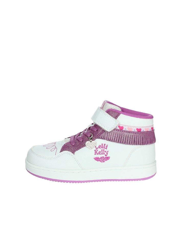 SNEAKERS ALTA LKAA8096 BIANCO/VIOLA