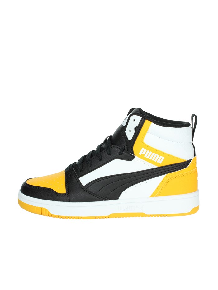 SNEAKERS ALTA 393831 BIANCO/GIALLO