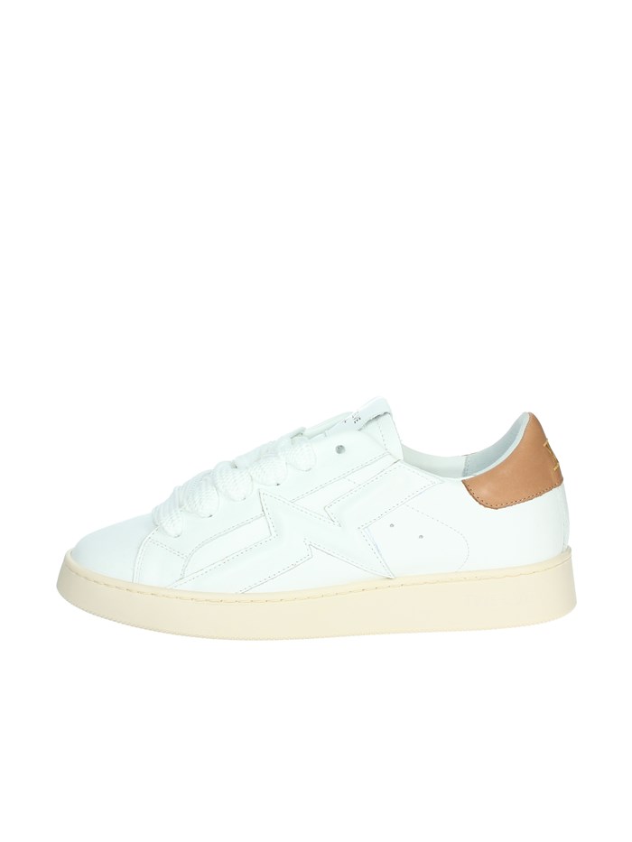 SNEAKERS BASSA CLASSIC BIANCO/CUOIO