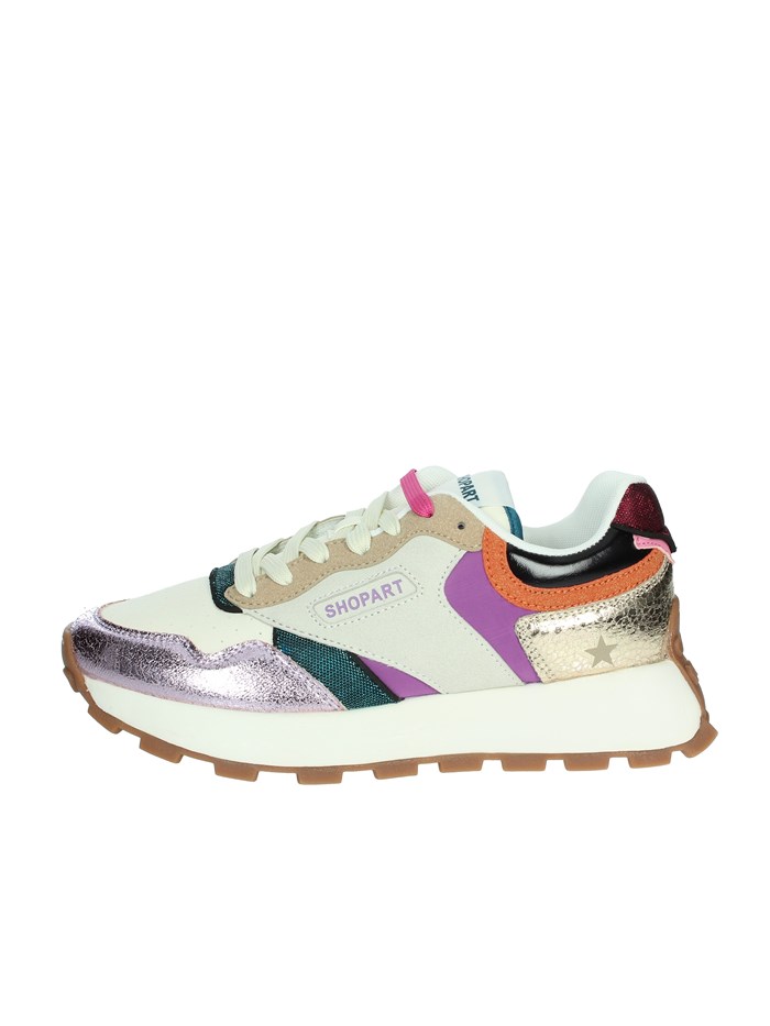 SNEAKERS BASSA SASF240948 BEIGE/FUCSIA