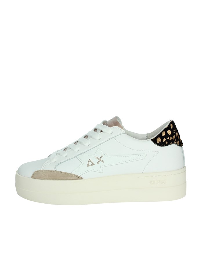 SNEAKERS BASSA Z44223 BIANCO/ORO