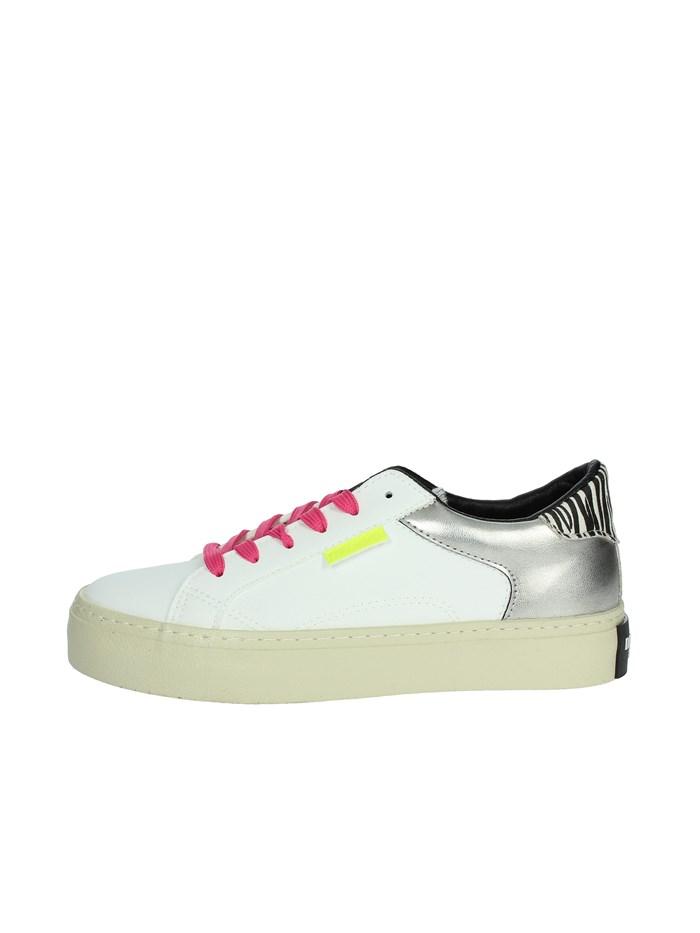 SNEAKERS BASSA DFSH367016 BIANCO/ARGENTO