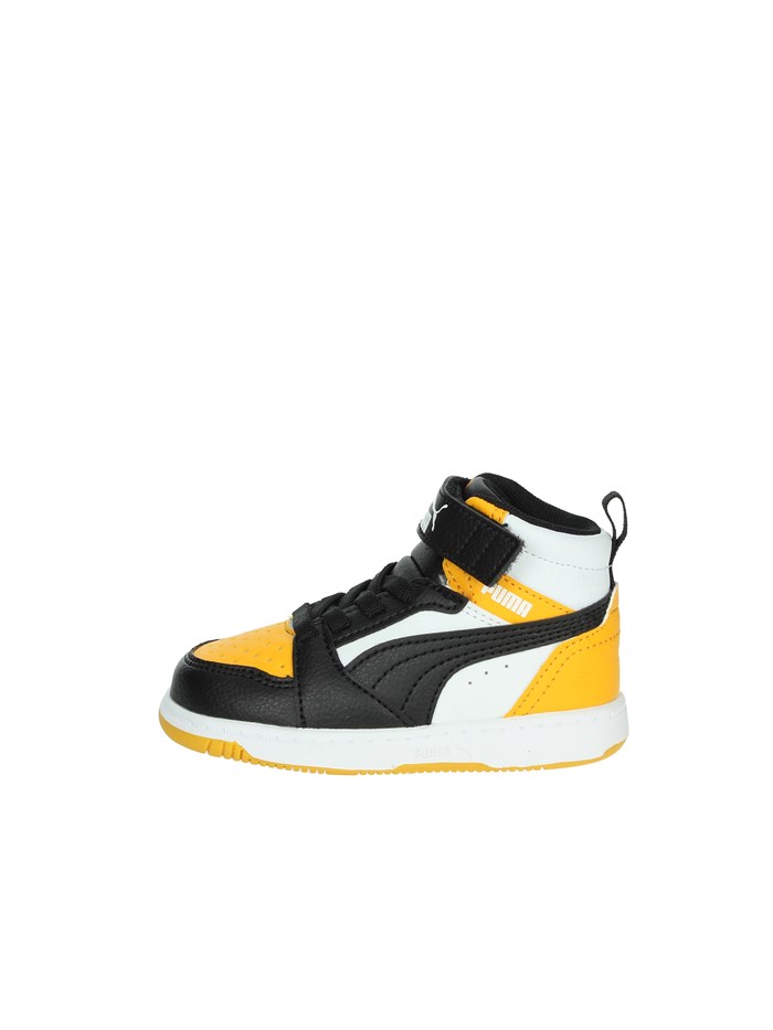 SNEAKERS ALTA 396542 BIANCO/GIALLO