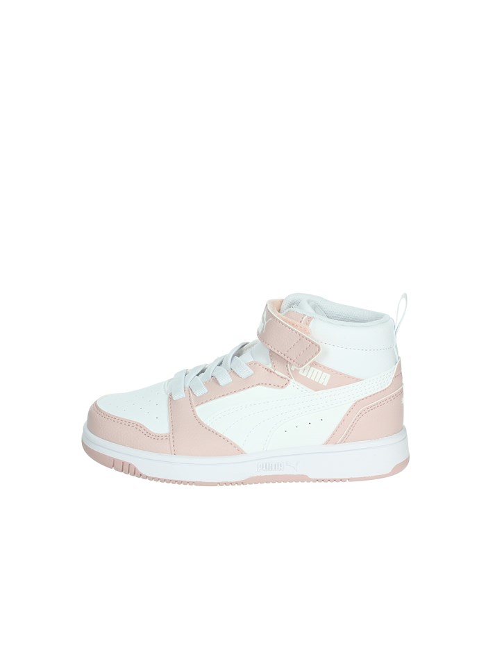 SNEAKERS ALTA 393832 BIANCO/ROSA