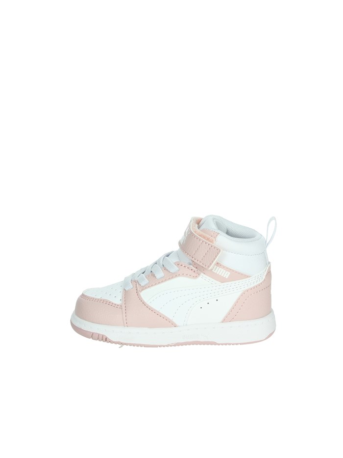 SNEAKERS ALTA 396542 BIANCO/ROSA