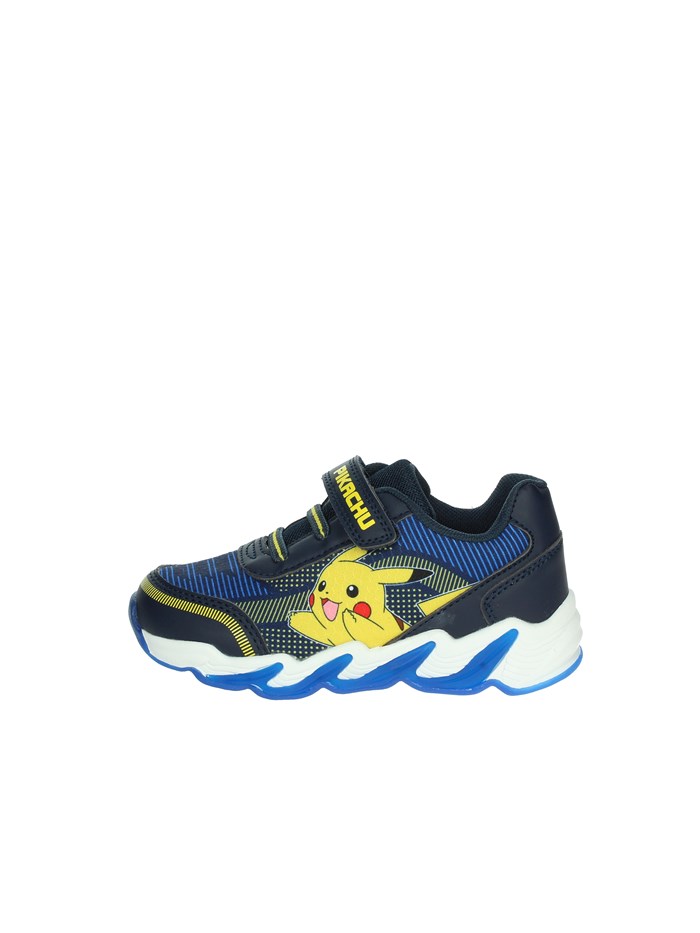 SNEAKERS BASSA PO001705 BLU/GIALLO