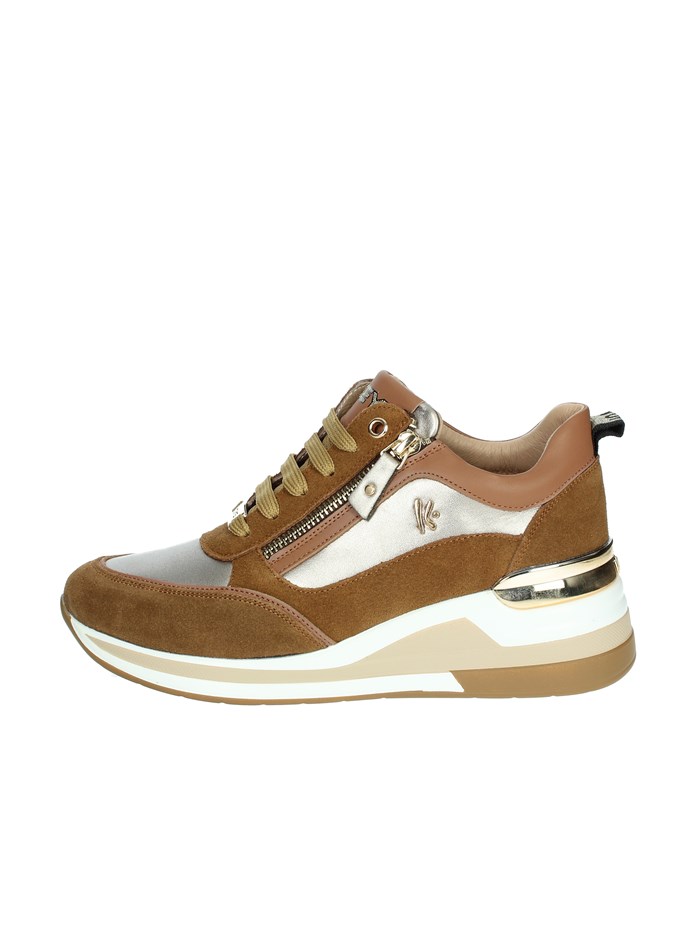 SNEAKERS BASSA K-9811 CUOIO