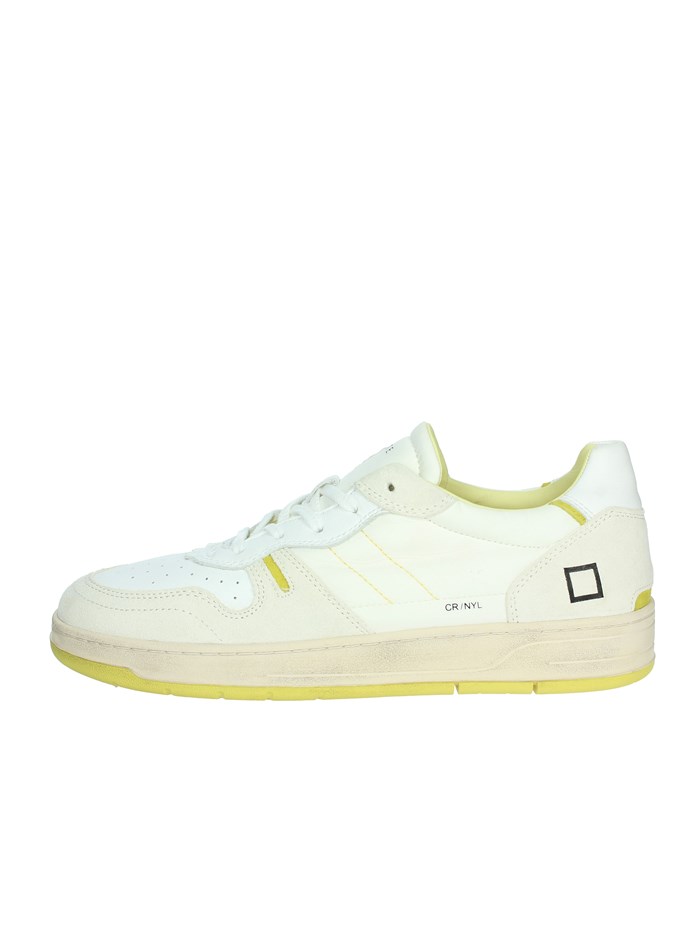 SNEAKERS BASSA M401-C2-NY-HY BIANCO/GIALLO