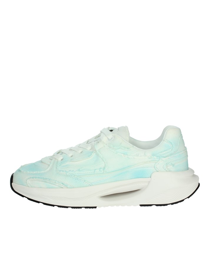 SNEAKERS BASSA M401-VL-DN-FR BIANCO/CELESTE