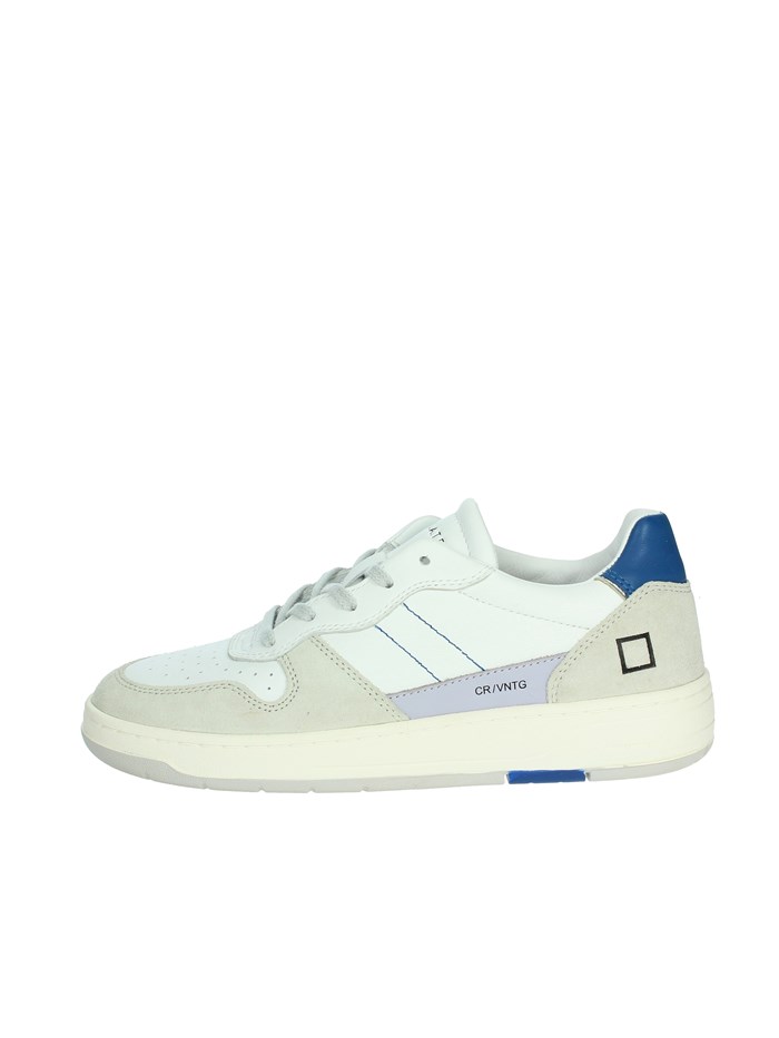 SNEAKERS BASSA W401-C2-VC-WE BIANCO/BLU