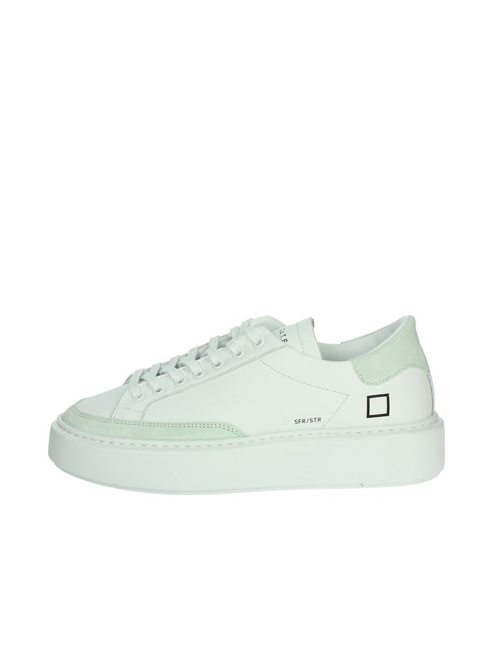 SNEAKERS BASSA W401-SF-SR-WW BIANCO/VERDE