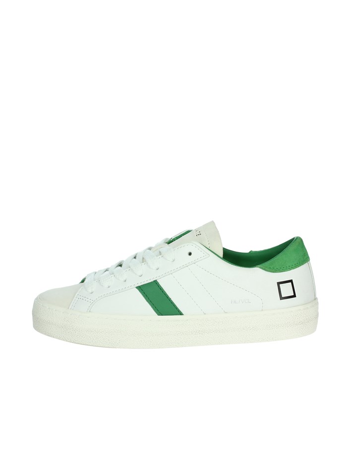 SNEAKERS BASSA W401-HL-VD-WG BIANCO/VERDE