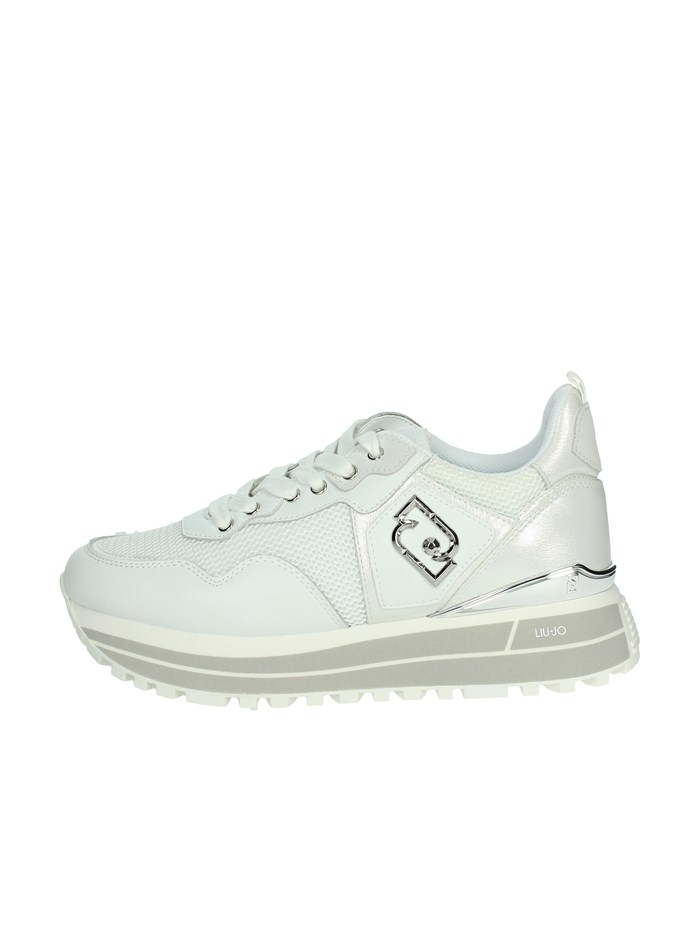SNEAKERS BASSA MAXI WONDER 01 BIANCO/ARGENTO