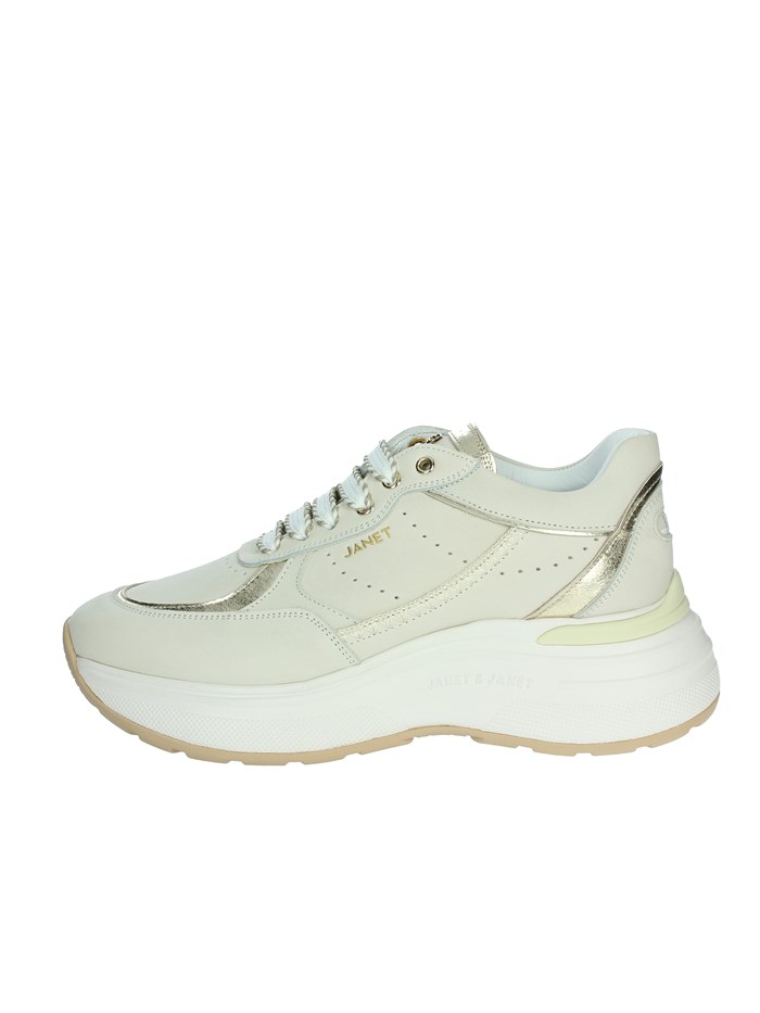 SNEAKERS BASSA J-060 BEIGE/ORO