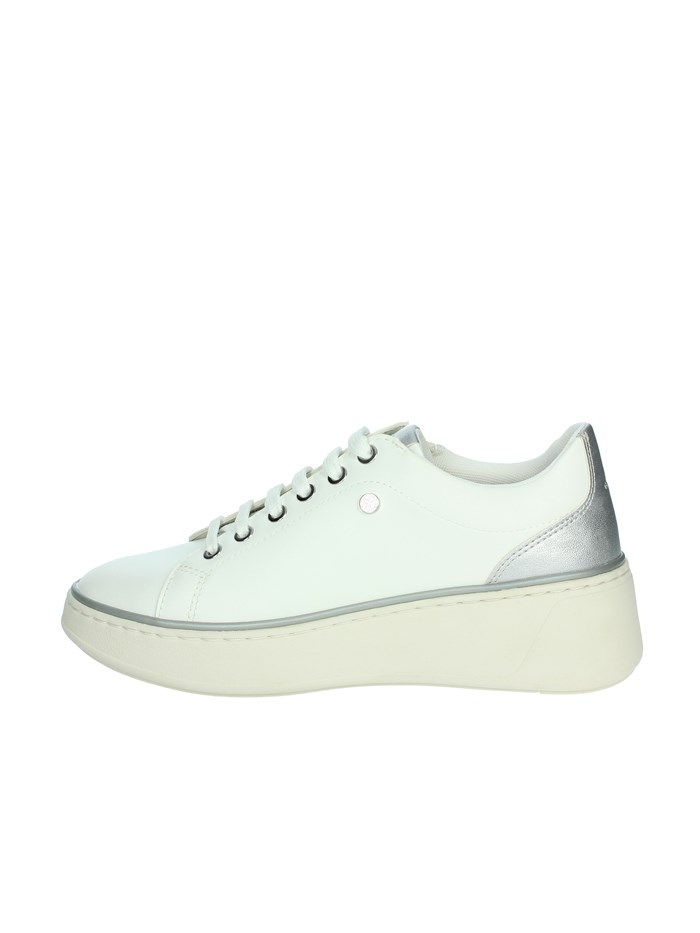 SNEAKERS BASSA D55YHA 054AJ BIANCO