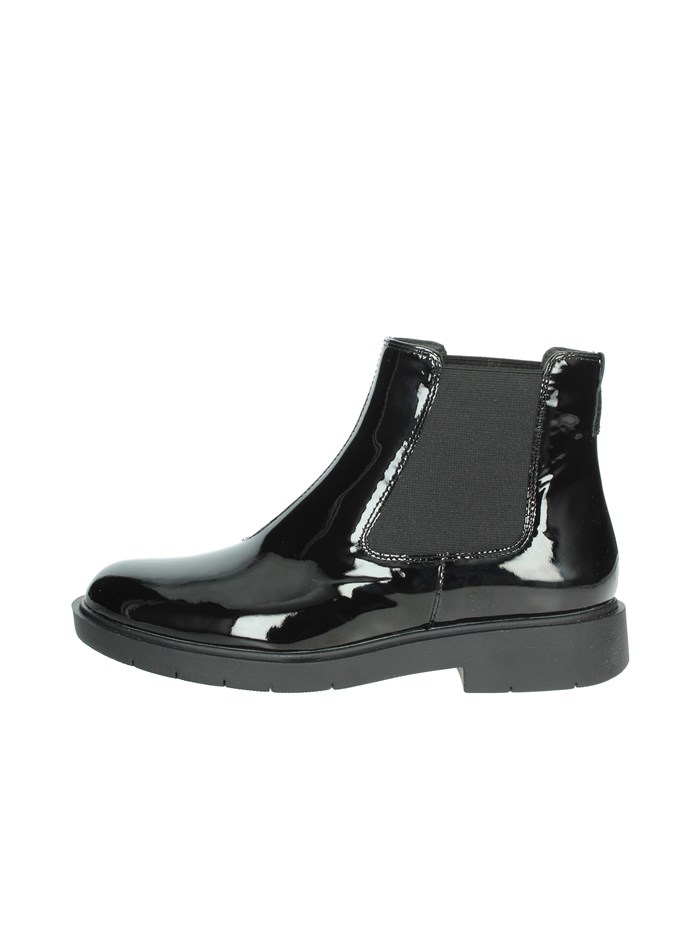 STIVALETTI BASSI D46QRE 00066 NERO