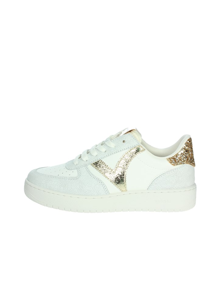 SNEAKERS BASSA 1258233 BIANCO/ORO