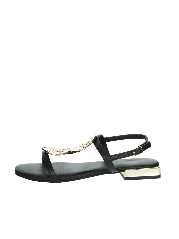 SANDALI BASSI 72364 NERO