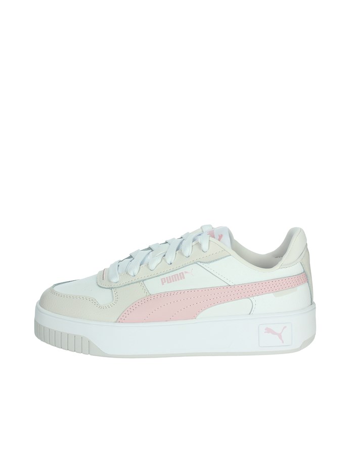 SNEAKERS BASSA 389390 BIANCO/ROSA