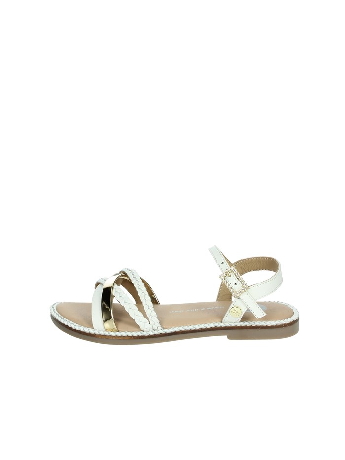 SANDALI BASSI 75336 BIANCO