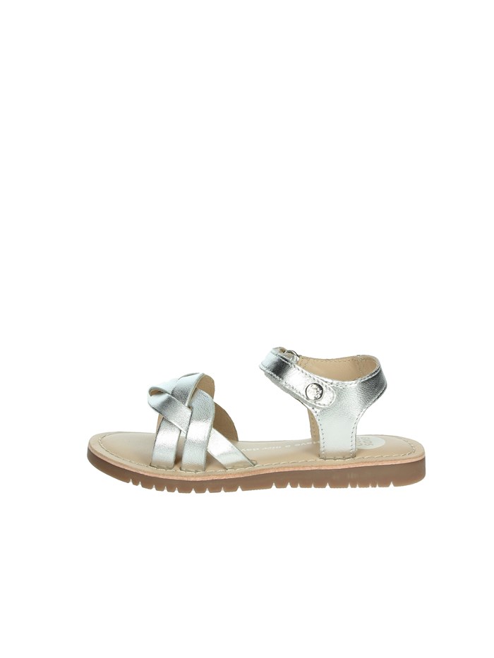 SANDALI BASSI 75332 ARGENTO