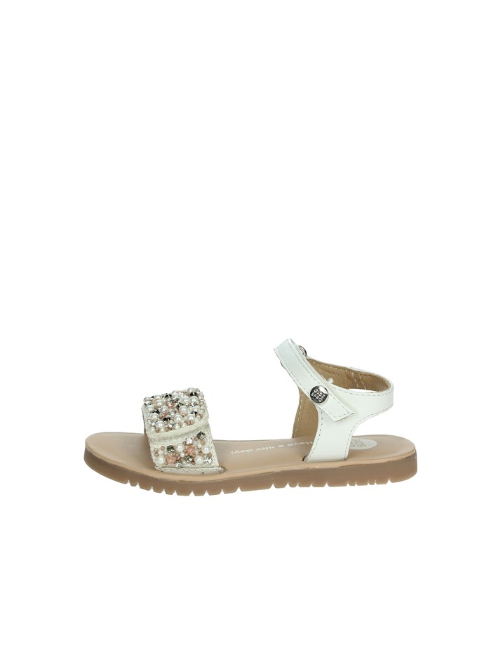 SANDALI BASSI 74113 BIANCO
