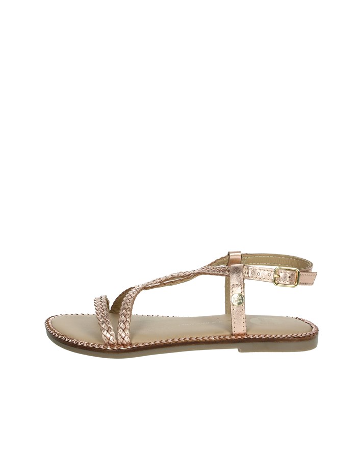SANDALI BASSI 74806 RAME