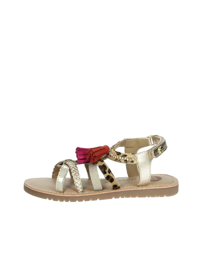 SANDALI BASSI 75292 ORO