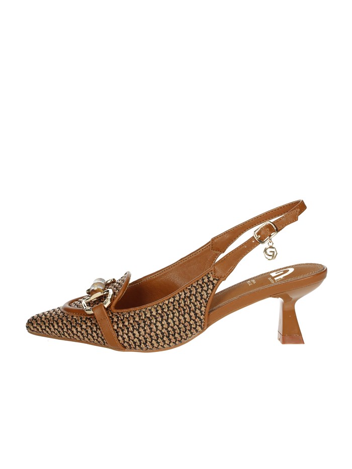 SLINGBACK GP732 CUOIO