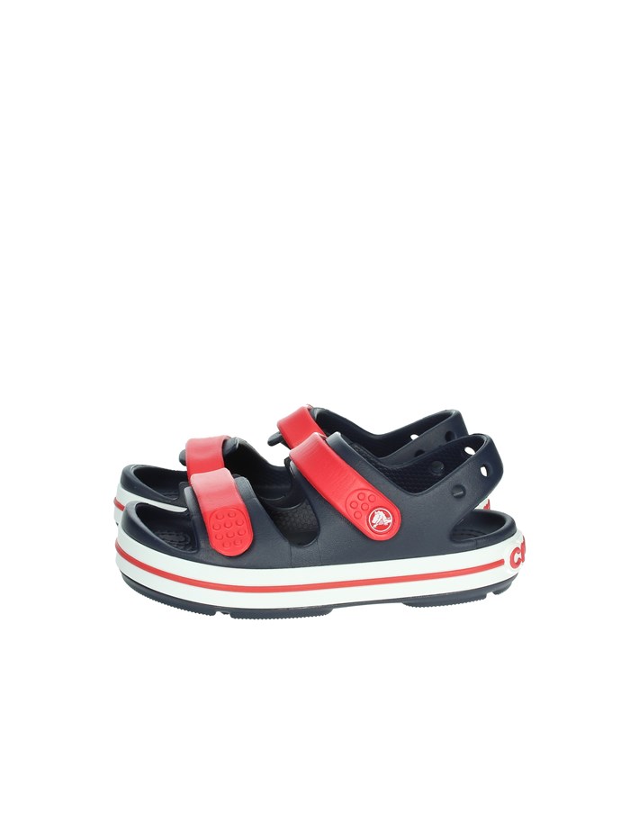 SANDALI BASSI 209424-4OT BLU/ROSSO