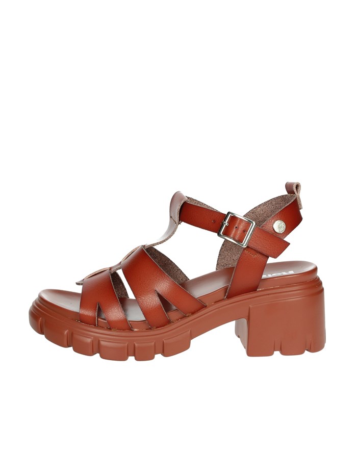 SANDALI CON TACCO 170652 CUOIO