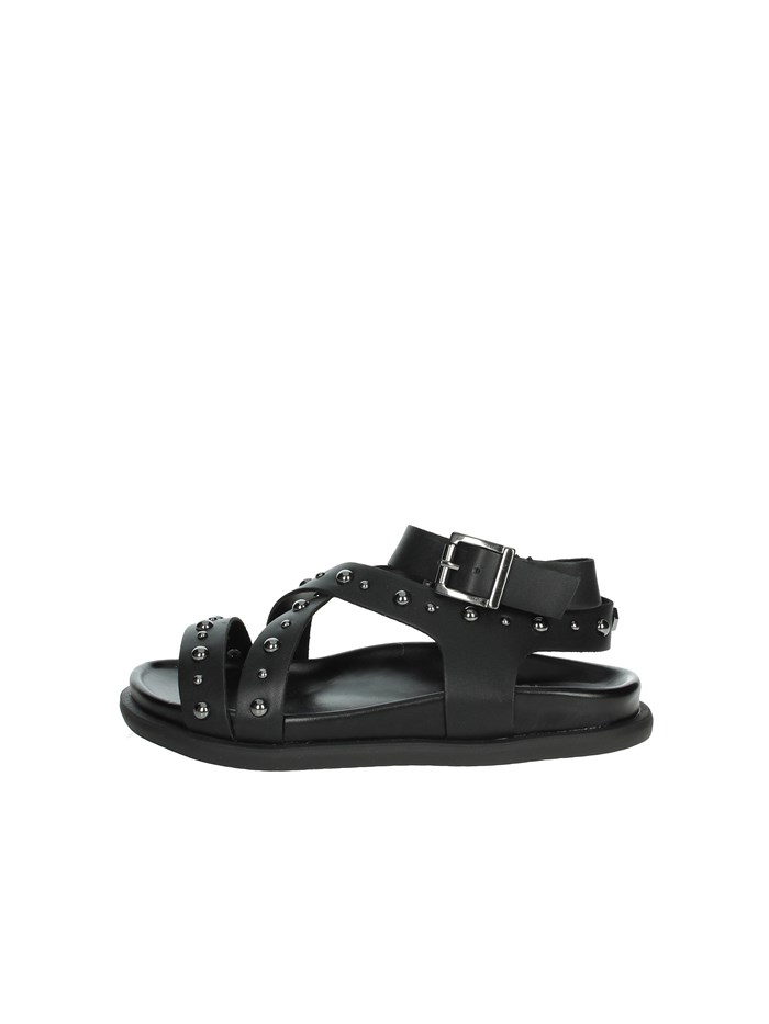 SANDALI BASSI T-282 NERO