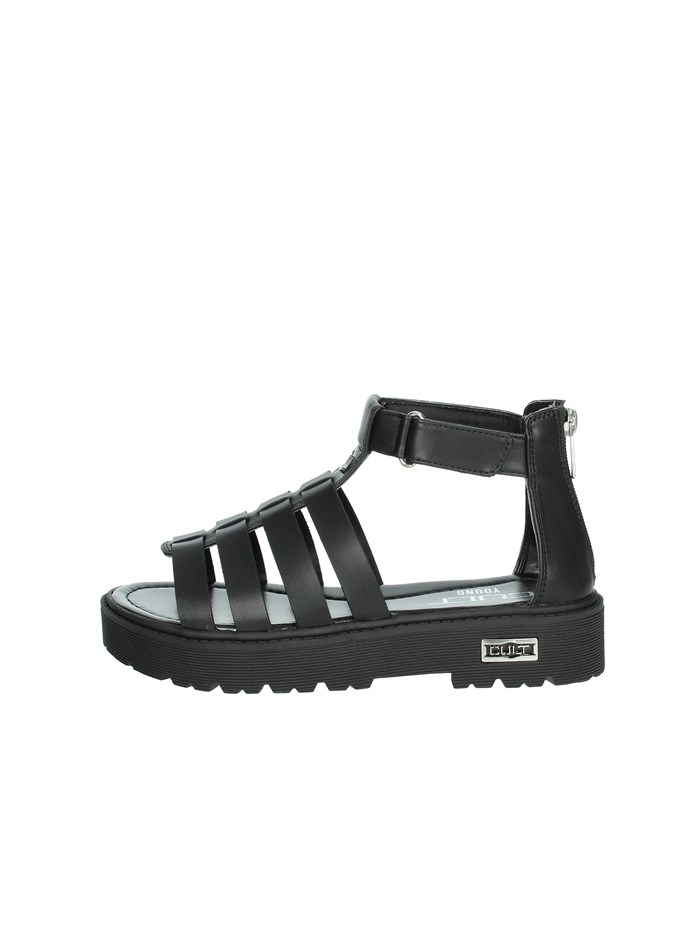 SANDALI BASSI T-270 NERO