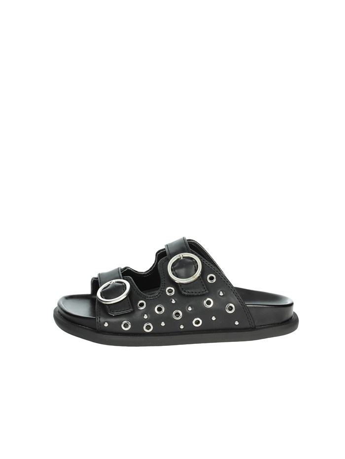 CIABATTE BASSE T-280 NERO